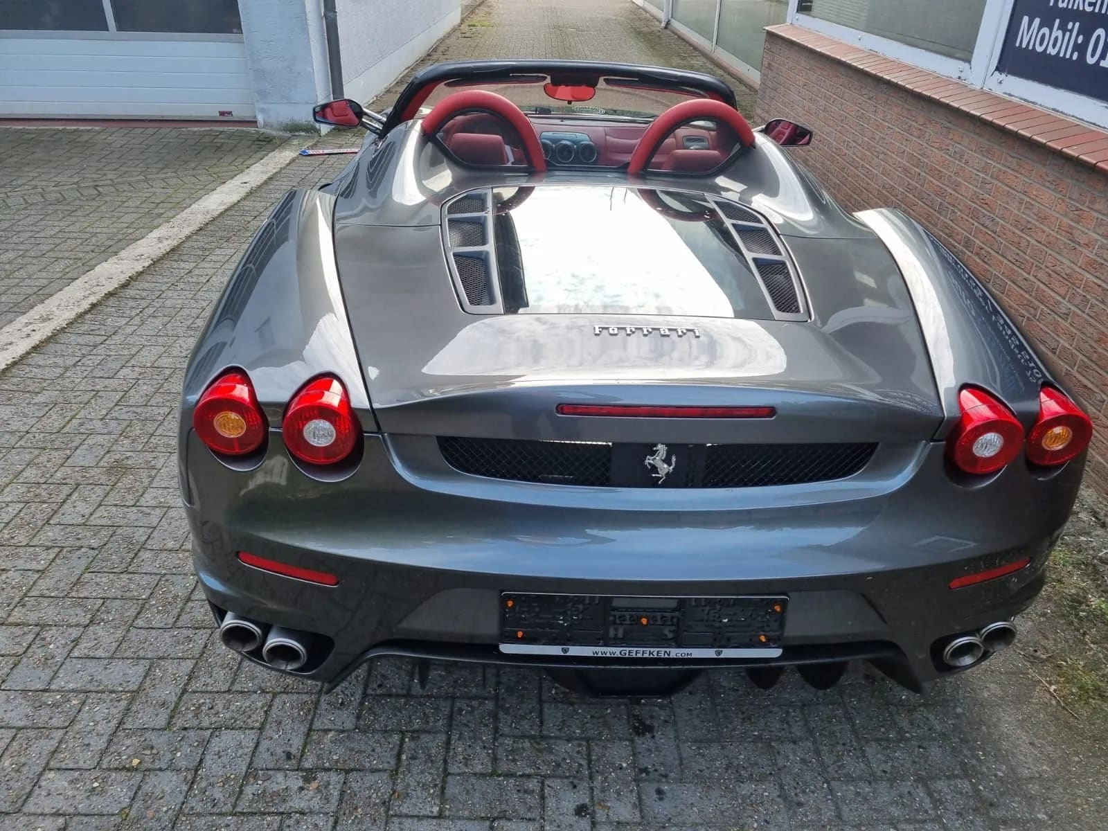 Ferrari F430 Spider – Heckansicht nach der Aufbereitung