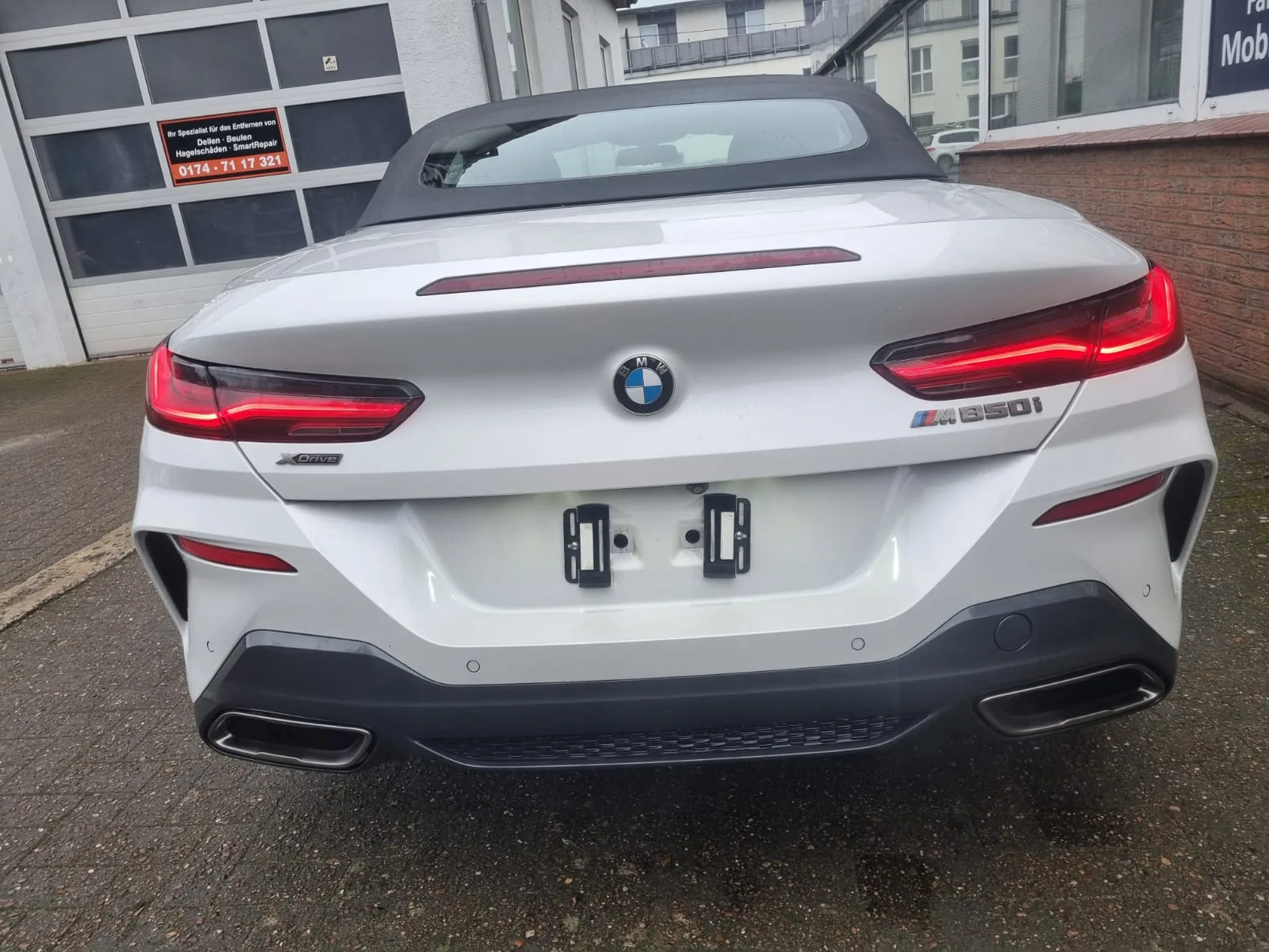 BMW M850i Cabrio – Heckansicht