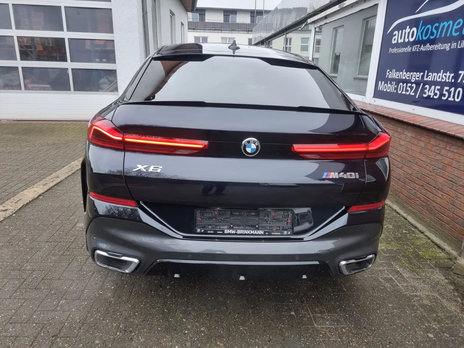 BMW X6 M40i – Nach der Hochglanzaufbereitung